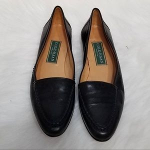 Cole Haan Black Leather Classic Loafers - 7.5 AA